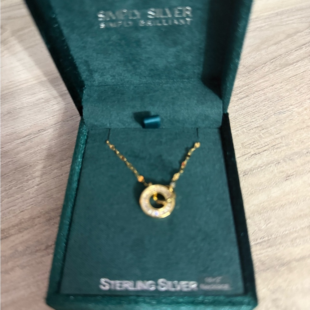 Simply silver necklace